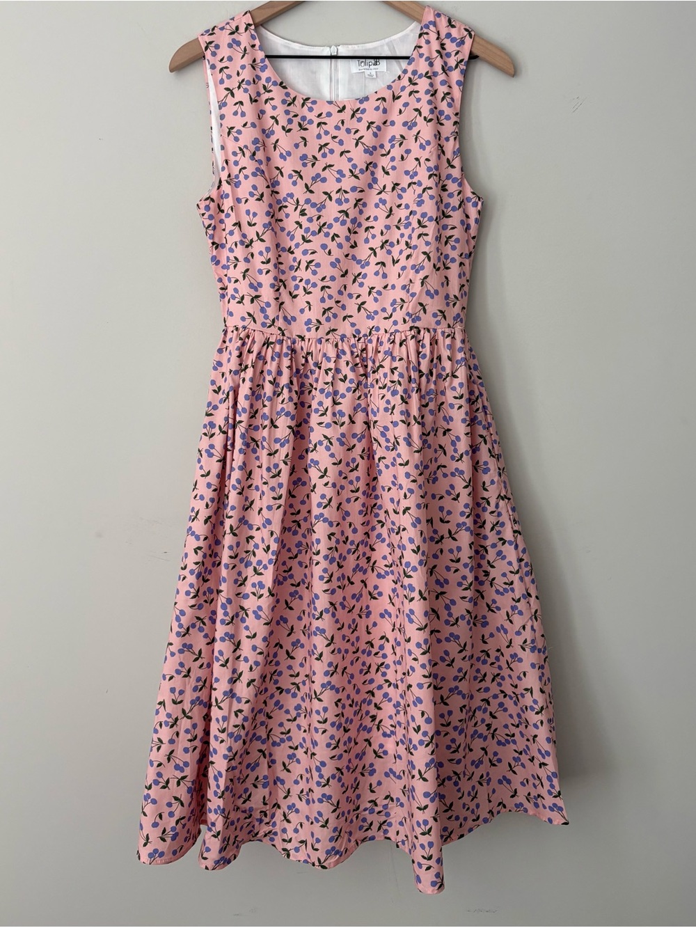 Tulip B Pink Sleeveless Midi Dress